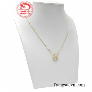 Dây chuyền liền mặt kiêu sa