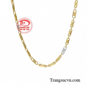 Dây chuyền nam thời trang phóng khoáng