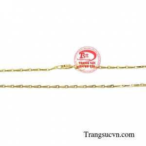 Dây vàng 18k nhập khẩu nguyên chiếc ITALY tinh tế đeo bền đẹp