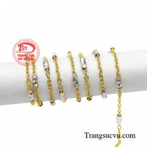 Dây Vàng 18k Nữ Ý
