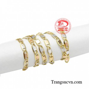 Dây vàng 18k nhập khẩu nguyên chiếc ITALY tinh tế đeo bền đẹp