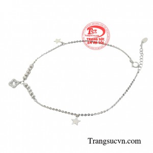 Lắc chân vàng 10k