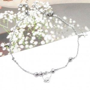 Lắc chân vàng 18k