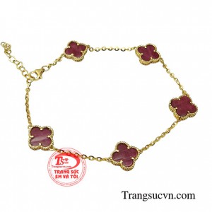 Lắc tay 4 lá thịnh vượng