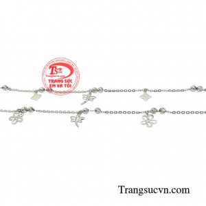 Lắc tay chuồn chuồn xinh xắn không chỉ đơn thuần là phụ kiện trang sức để làm đẹp cho phụ nữ