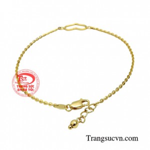 Lắc tay vàng tây dành cho phái đẹp