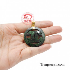 Mặt dây bọc vàng đại cát