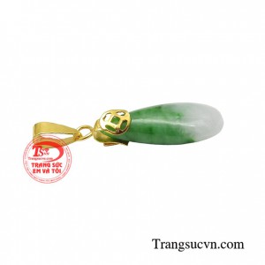 Mặt dây cẩm thạch bình an