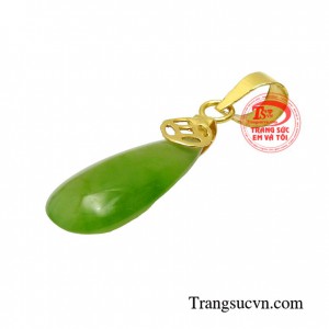 Mặt dây chuyền đá bọc vàng dành cho Nữ