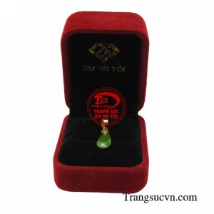 Mặt dây cẩm thạch tài lộc