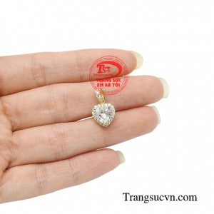 Mặt dây trái tim kiều diễm