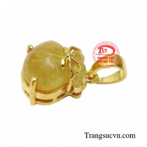 Thạch anh tóc vàng mang lại nhiều hạnh phúc, sức khỏe và hạnh phúc