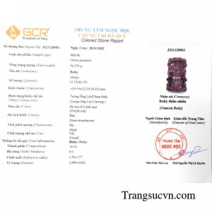 Giấy kiếm định đá quý