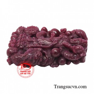 Mặt ruby Phật Bà bình yên