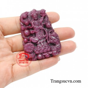 Mặt ruby Phật Bà bình yên