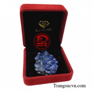 Mặt sapphire Phật bản mệnh tuổi thìn và Tỵ