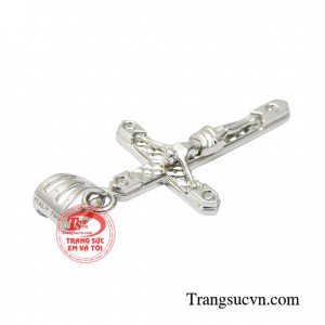 Thánh giá là tượng trưng cho hình ảnh của Chúa Giê-su bị đóng đinh trên cây thập tự giá, luôn nhắc nhở chúng ta Chúa cứu thế đã chịu khổ để chuộc tội cho nhân loại