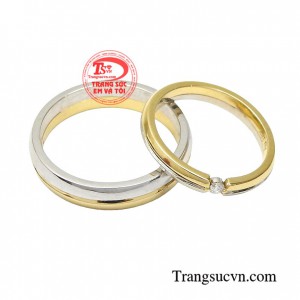 Nhẫn Cưới Vàng 18k