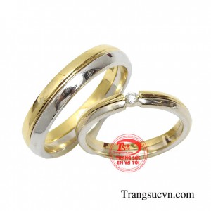 Nhẫn cưới vàng thủy chung là minh chứng cho tình yêu ngọt ngào