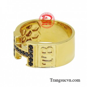 Nhẫn nam vàng 18k