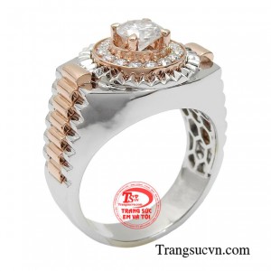 Nhẫn nam đẳng cấp thời trang giúp phái mạnh ghi điểm tuyệt đối trong lần gặp đầu tiên.