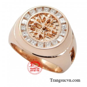 Chiếc nhẫn nam giống như một liều thuốc tinh thần giúp bạn bứt phá dễ dàng vượt qua những thử thách. 