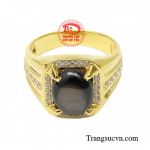 Nhẫn nữ sapphire sao