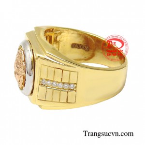 Nhẫn vàng nam thời thượng là món trang sức thời thượng, đẳng cấp dành cho phái mạnh