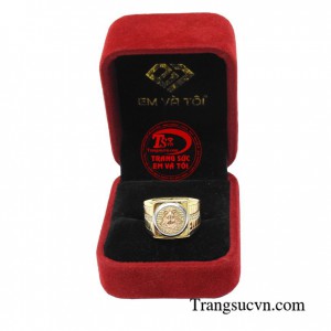 Nhẫn vàng nam thời thượng là món trang sức thời thượng, đẳng cấp dành cho phái mạnh