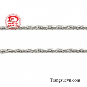 Dây vàng 18k nhập khẩu nguyên chiếc ITALY tinh tế đeo bền đẹp