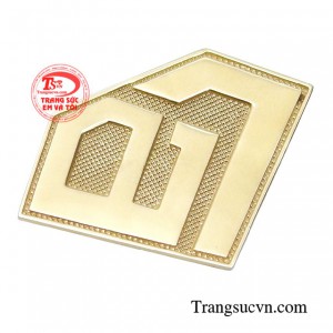 Ghim cài áo doanh nghiệp mang ý nghĩa riêng của tổ chức, tập thể đó.