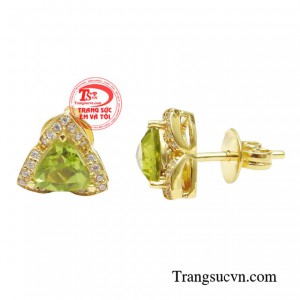 Mang vẻ đẹp của đá quý thiên nhiên, trang sức peridot tạo nên sự thu hút bằng thiết kế táo bạo