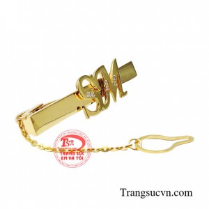 Kẹp Caravat Vàng