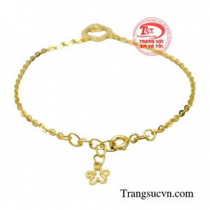 Lắc tay vàng tây dành cho phái đẹp