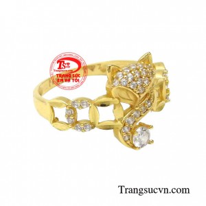 Nhẫn hồ ly tài lộc
