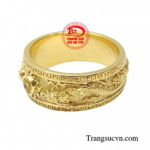 Nhẫn nam tài lộc cho phái mạnh