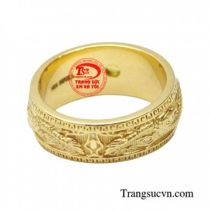 Nhẫn nam vàng tinh tế