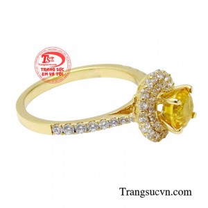 Từng viên đá đính kết hoàn hảo cho thấy sự phức tạp trong kỹ thuật.