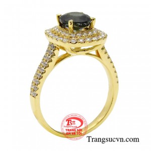 Nhẫn sapphire quý phái