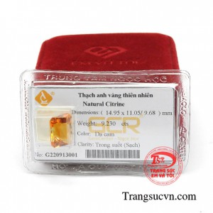 Thạch anh vàng mang đến những năng lượng tích cực, xua đuổi điều không may và giúp người dùng được bình an, thư thái