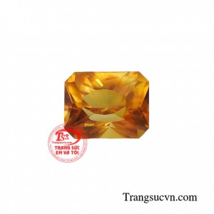 Viên thạch anh vàng đại cát mang đến vận may dành cho người mang mệnh Kim và Thổ