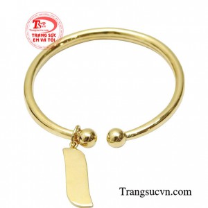 Vòng tay vàng cho bé yêu