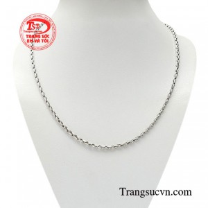 Dây chuyền vàng trắng phái mạnh là sự lựa chọn hoàn hảo