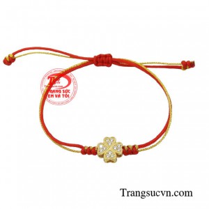 Dây tết charm vàng may mắn