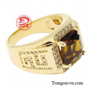 Chiếc nhẫn nam còn có thể là phụ kiện tạo điểm nhấn cho trang phục.