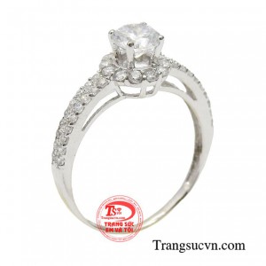 Nhẫn nữ duyên dáng thời thượng là biểu tượng của sự nữ tính