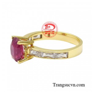 Ruby được coi là biểu tượng của tình yêu và đam mê. 