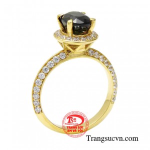 Nhẫn nữ sapphire thành đạt sử dụng công nghệ chế tác hiện đại, hệ thống trang thiết bị tân tiến