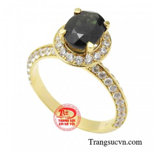 Nhẫn nữ sapphire đón đầu xu hướng trang sức hiện đại.