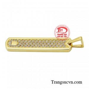 Chiếc mặt dây sẽ là sự lựa chọn hoàn hảo dành cho những chàng trai yêu sự lịch lãm, sang trọng mà tinh tế.